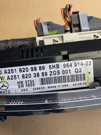 2007 2008 2009 Mercedes ML350 AC Temp Heater Climate Control OEM ab9165 DG5