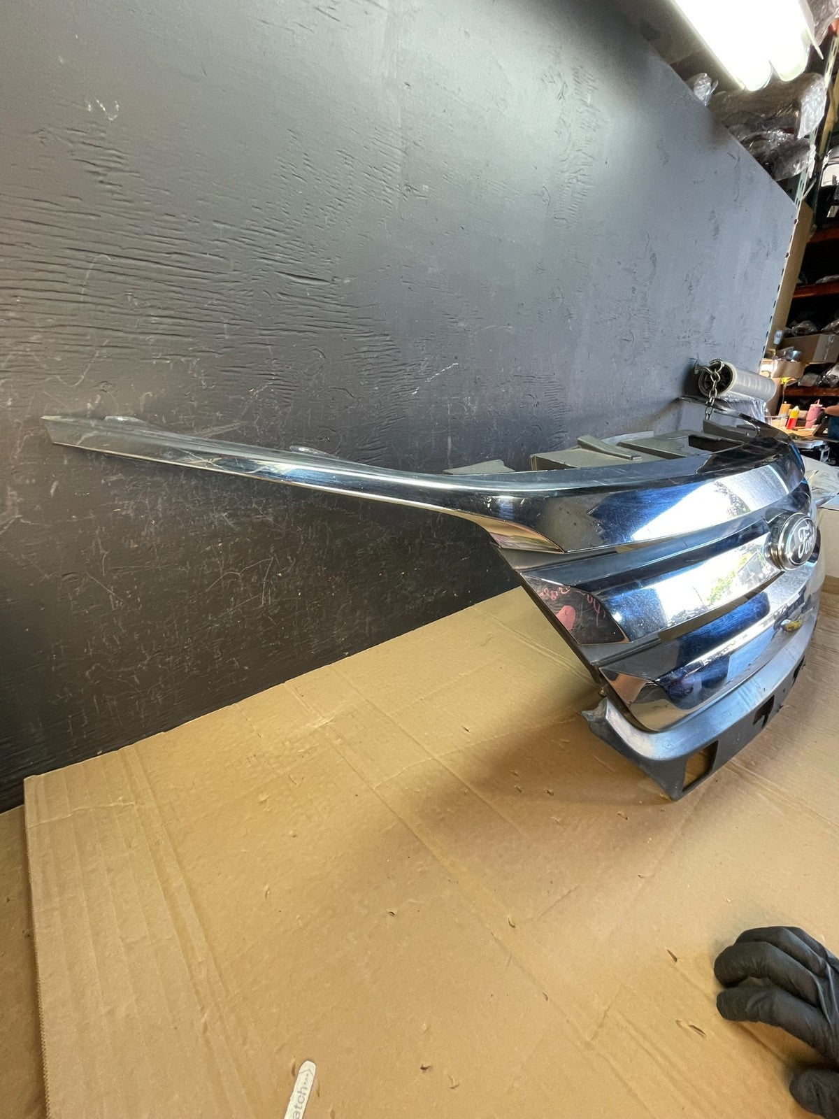 2010 2011 2012 Ford Fusion Front Upper Chrome Grill Grille AC9731 DW2