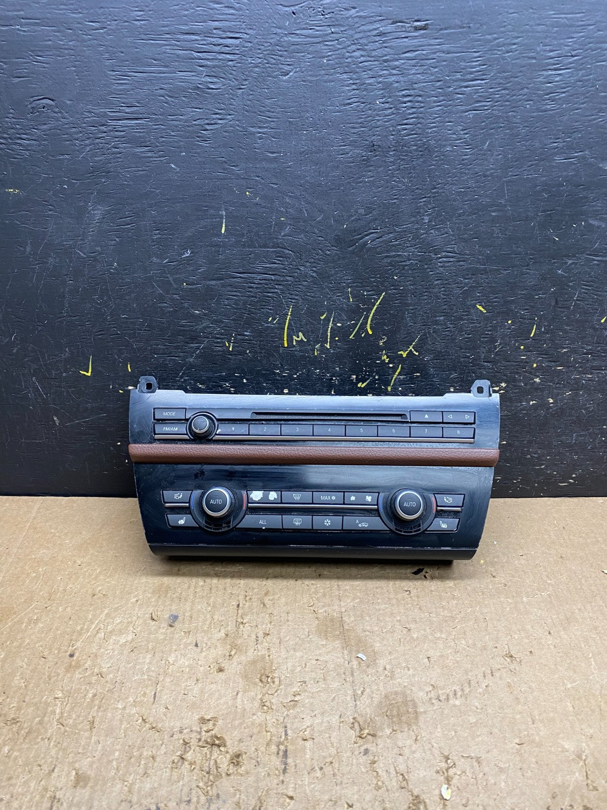2011 to 2016 Bmw 528i Ac Heater Radio Panel Climate Control 9241241-01 Z9744 DG0