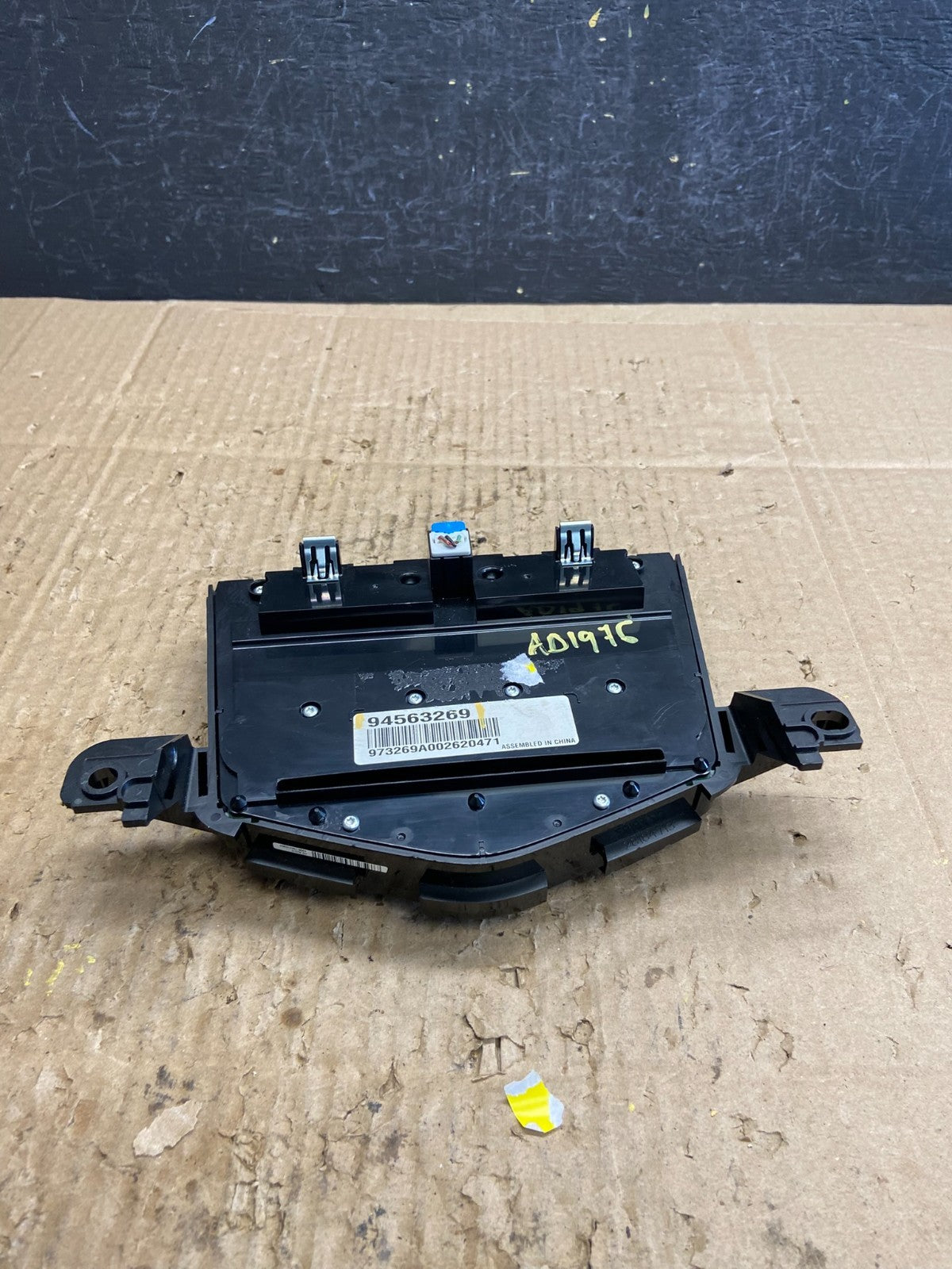 2011-2016 Chevrolet Cruze Radio XM CD MP Player Control Panel 94563269 AD1976 DG4