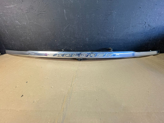 2011-2014 Ford Explorer Rear Tailgate Gate Trim Molding With Camera OE AC9718 DG0