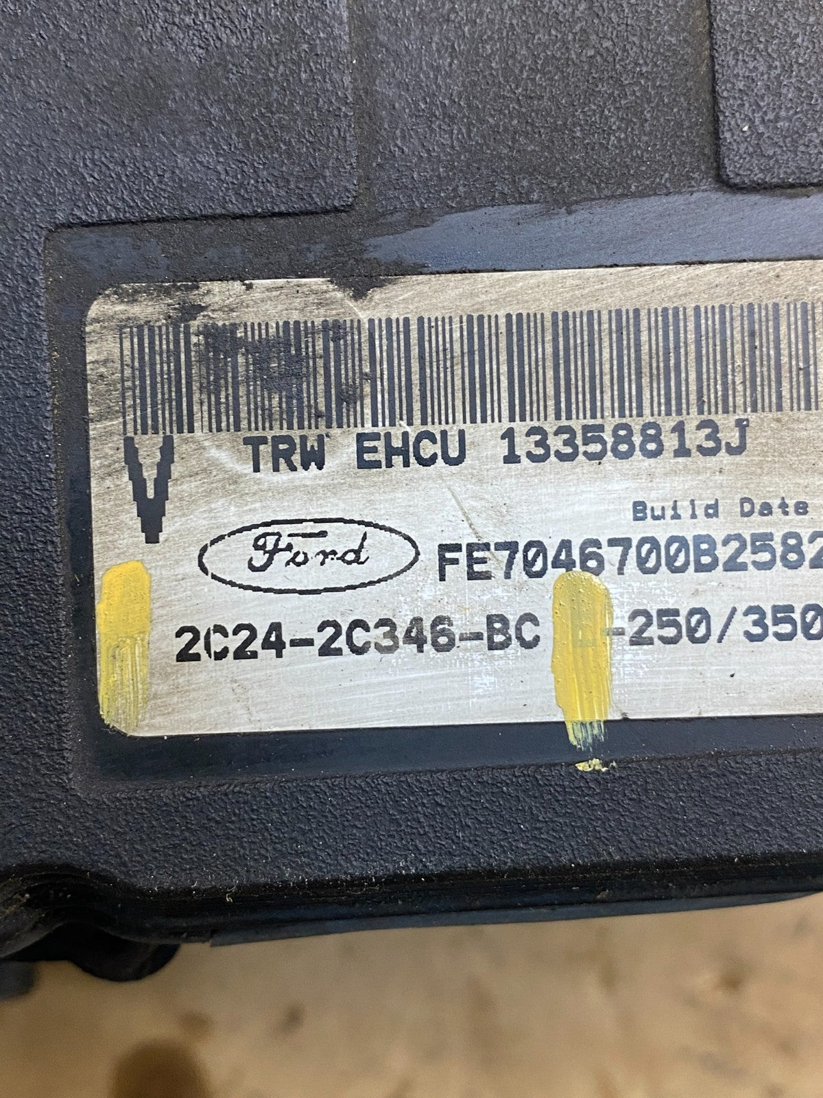 2003 2007 Ford E250 E350 Anti-Lock ABS Antilock Brake Pump AD7589 DG6
