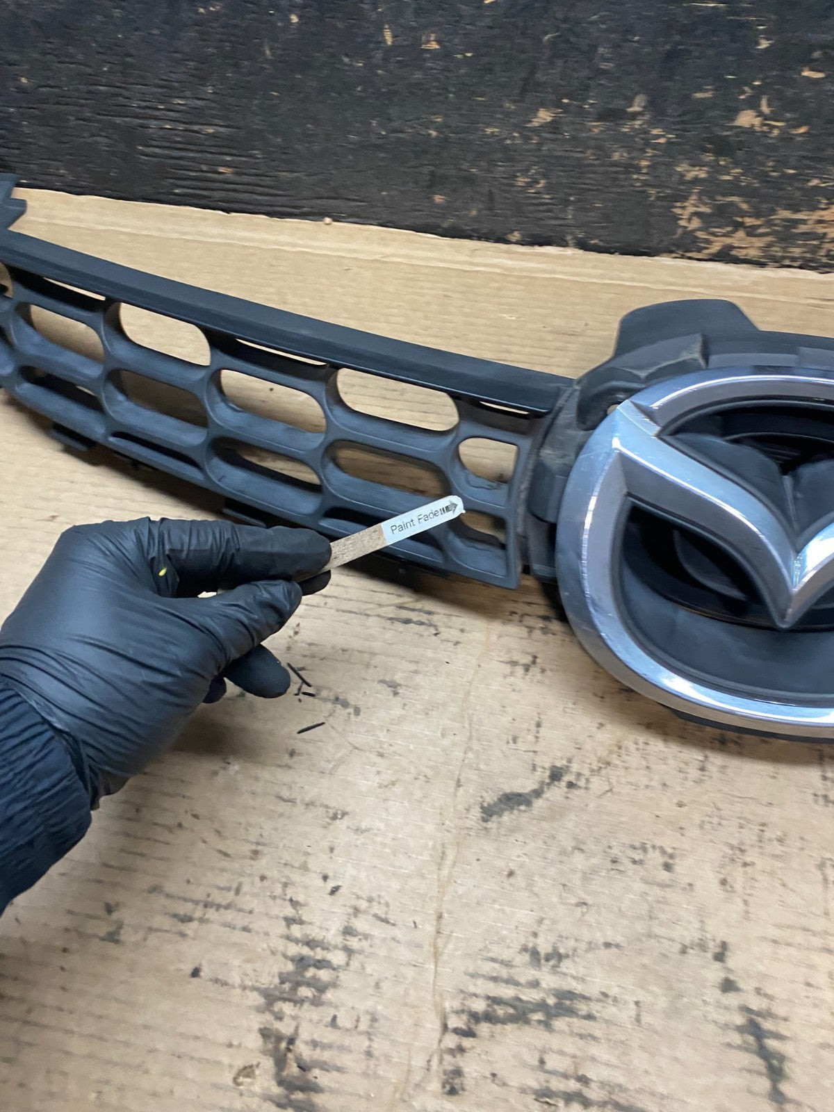 2007 to 2009 Mazda CX-7 Front Bumper Upper Grill Grille OEM V9386 DG4