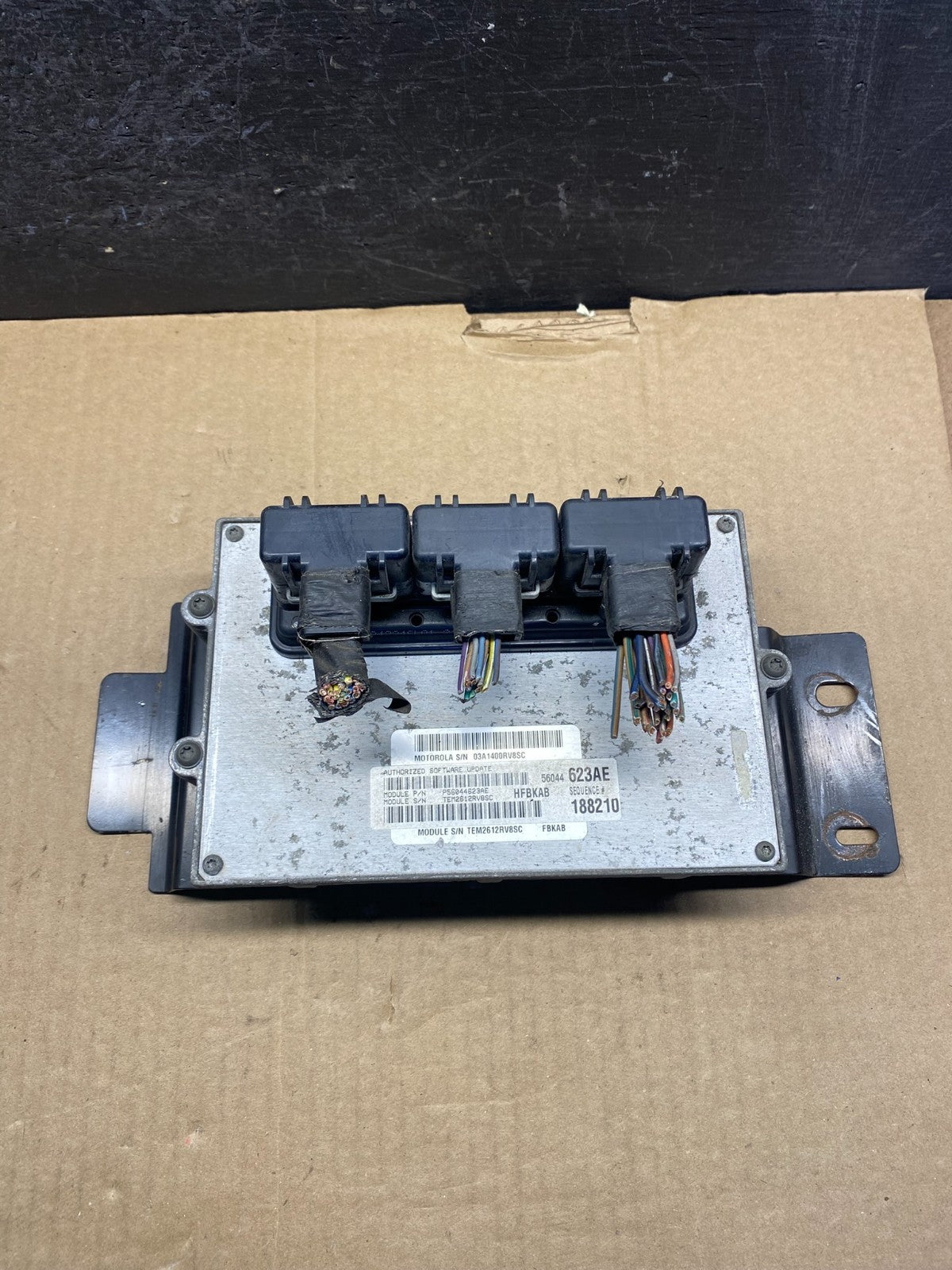 2003 Jeep Liberty 3.7L Engine ECU Computer Module P56044623AE af9015 DG0