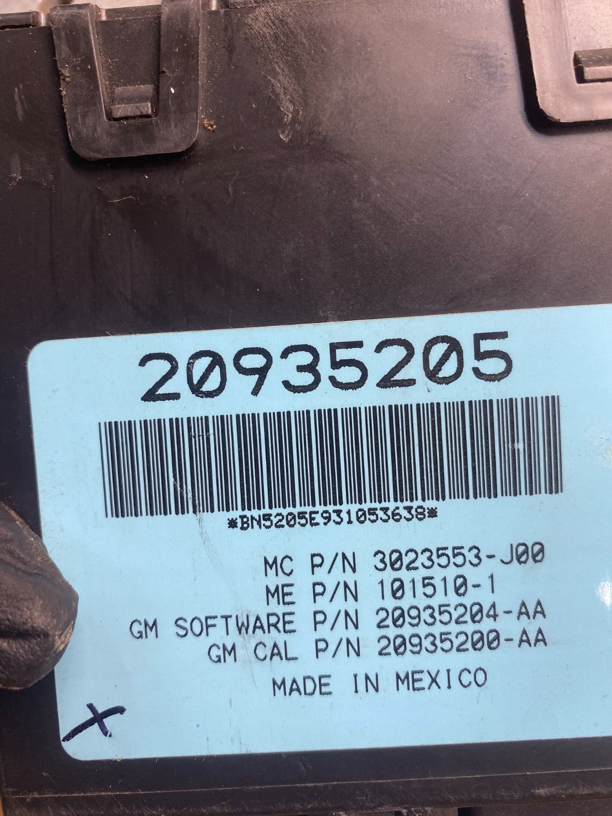 2009-2012 GMC Acadia Power Motor Liftgate Tailgate Control Module AD4905 DG4