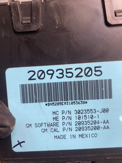 2009-2012 GMC Acadia Power Motor Liftgate Tailgate Control Module AD4905 DG4