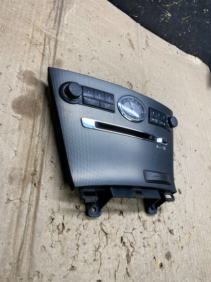 2008 2009 2010 Infiniti M35 Radio Clock Control Panel Plate X6295 DG1