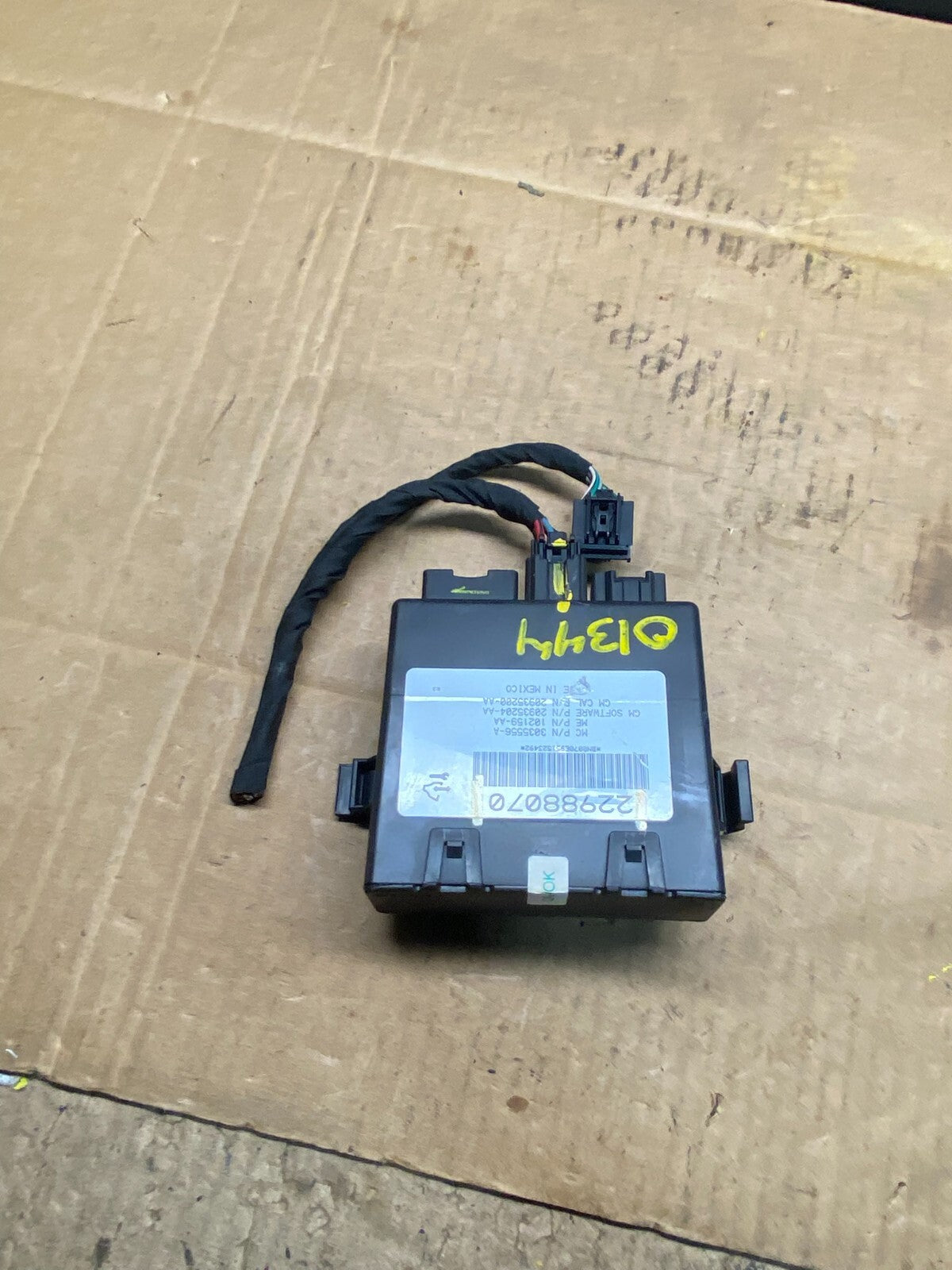 2013 to 2016 GMC Acadia Power Liftgate Control Module O1344 PS0