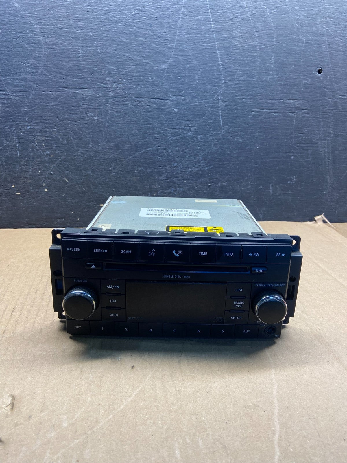 2007-2012 Chrysler Dodge Jeep Ram Radio CD MP3 AUX Receiver AF9385 DG0