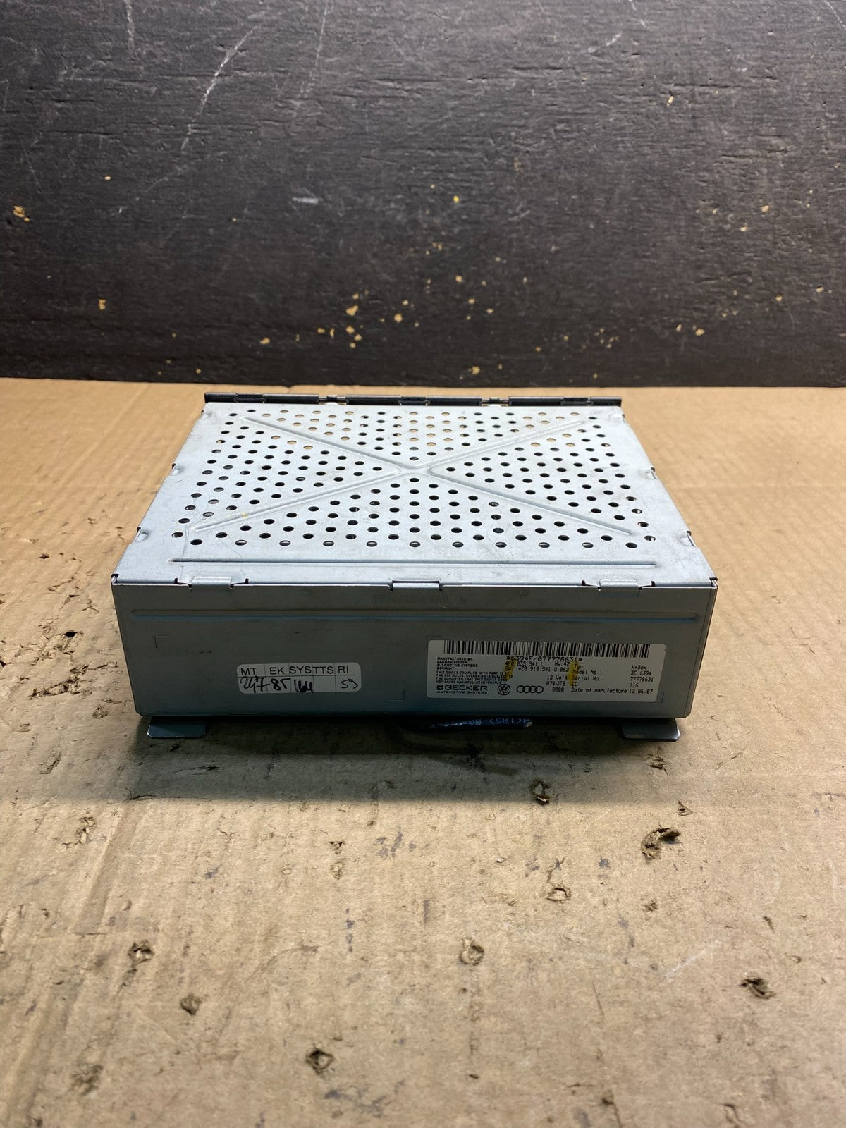 2005 - 2012 Audi A5 A6  Radio Audio Becker Receiver  Oem AB0405 DG1