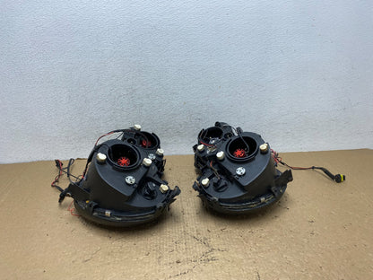 1998 - 2002 Mercedes Benz W208 CLKL Lef+Right Set LED Black Headlights AF9482 DG11