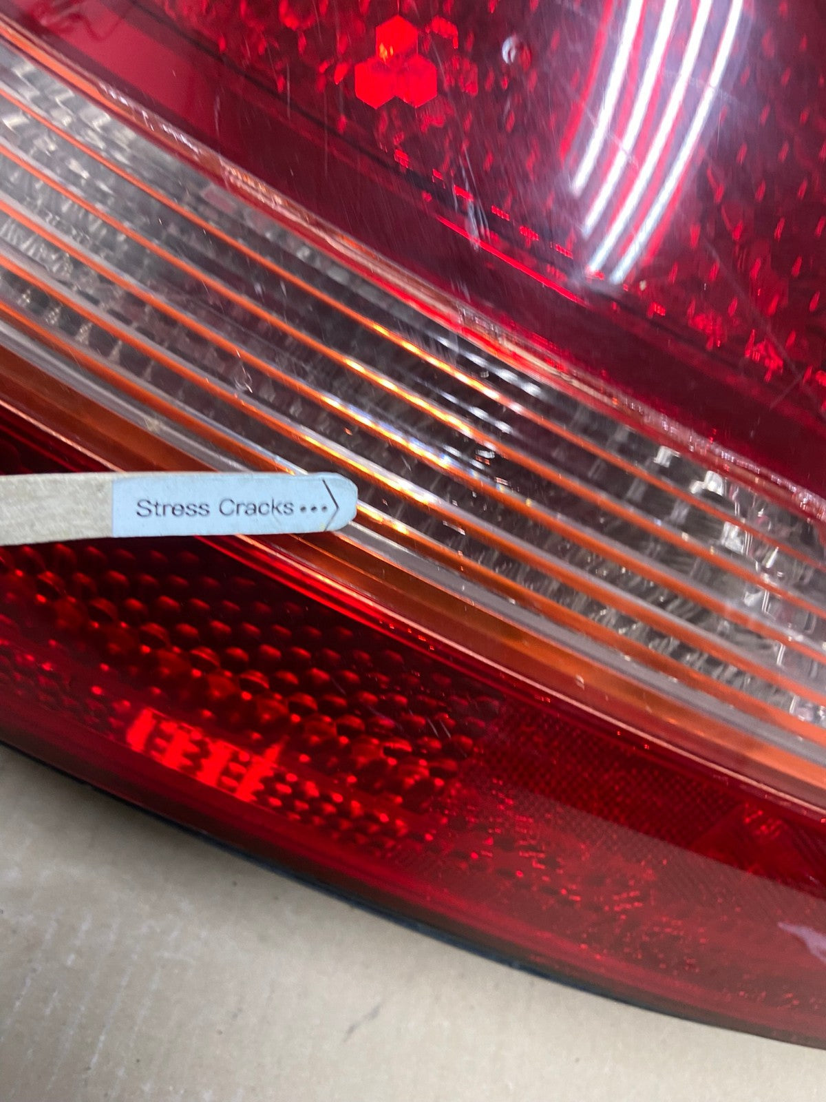 2003 2004 2005 Honda Accord Coupe Left Driver LH Side Tail Light AE7237 LK4