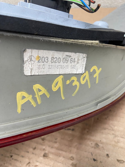 2005-2007 Mercedes-Benz C230 C240 W203 C-Class Left Driver Tail Light AA9397 LK7