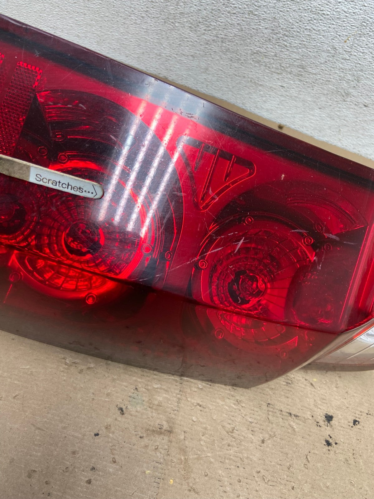 2006 to 2010 Jeep Commander Right Passenger Side Tail Light AF4955 LK3