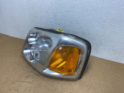 2002 to 2009 Gmc Envoy Left Driver Lh Side Headlight Halogen TYC AD6224 DW1