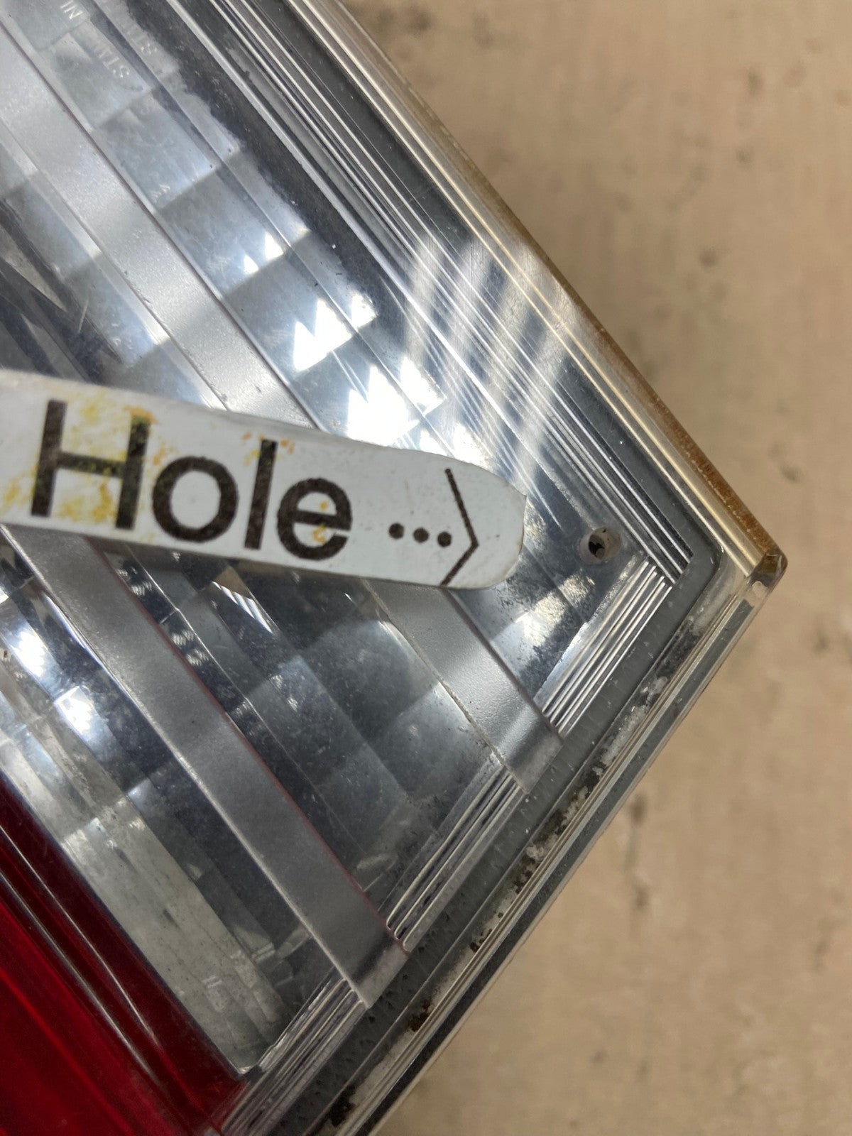 2008 to 2010 Honda Odyssey Left Driver LH Side Tail Light Inner AG6551 LK5