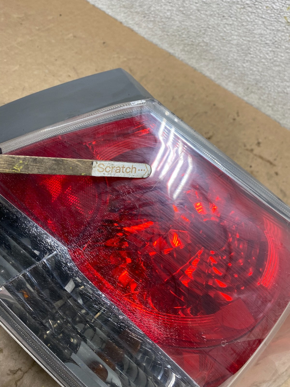 2008 to 2012 Honda Accord Sedan Tail light Right Passenger RH Side X2348 DW3