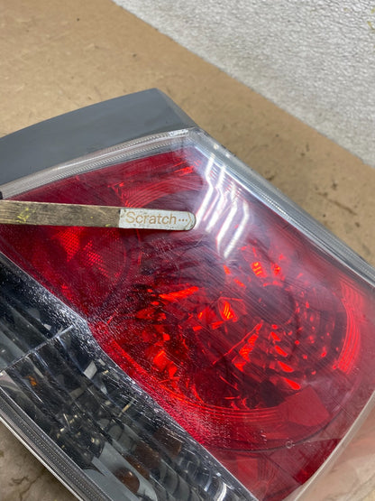 2008 to 2012 Honda Accord Sedan Tail light Right Passenger RH Side X2348 DW3