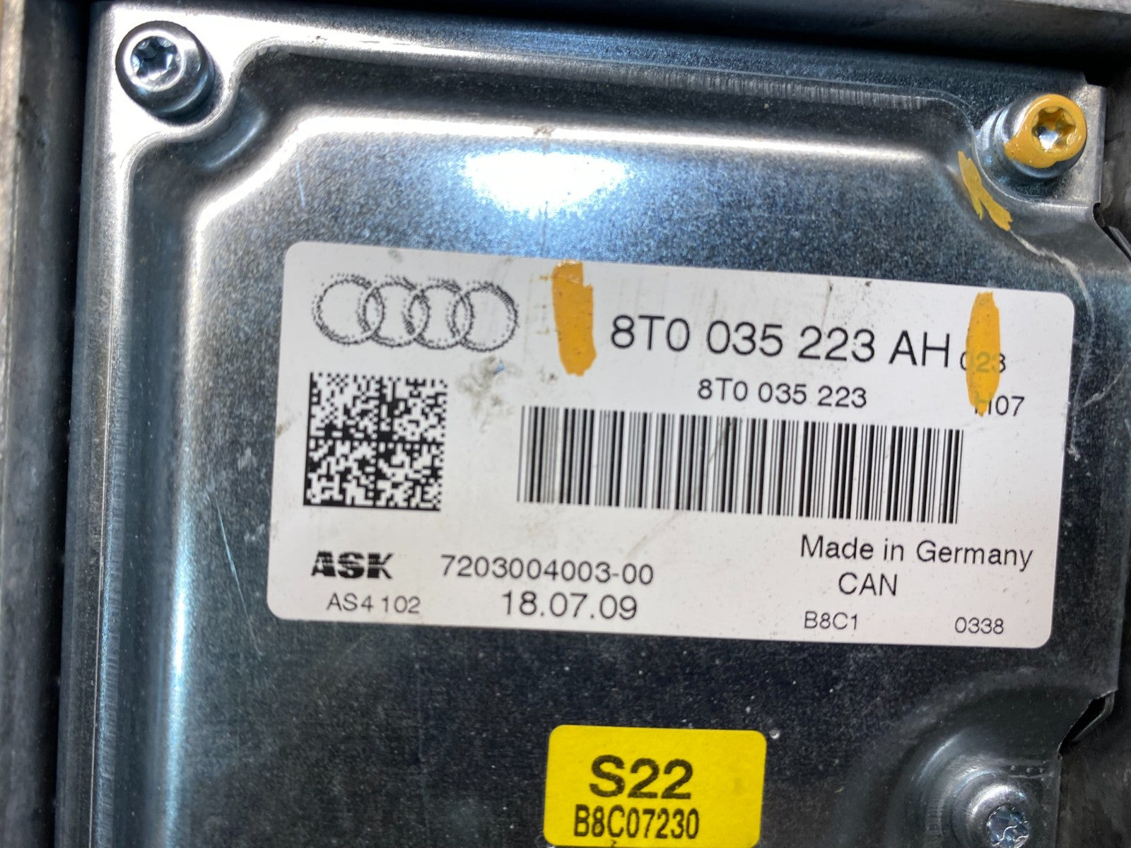 2009 to 2012 Audi A4 Radio Stereo Amplifier Amp AD9776 DW2