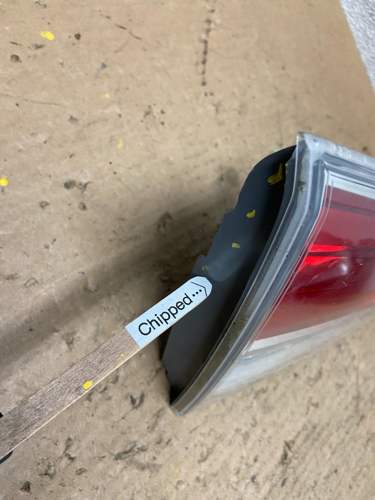 2007 2008 2009 Mazda Cx-9 Left Driver Lh Side Inner Tail Light AA0137 DW4