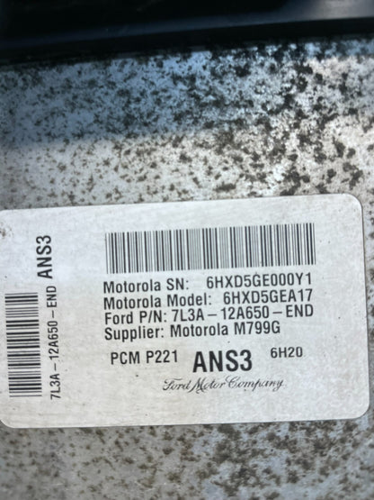 2006 Ford Van E150 E250 4.6L Engine Control Module  ECU 7l3a-12a650-en s7987 DG3
