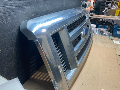 2008 to 2014 Ford Econoline E150 E250 Front Upper Chrome Grill Grille w5724 DG2