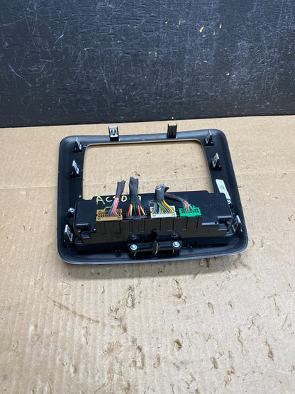 2013 - 2016 GMC Acadia A/C Heater Climate Control Radio Panel Bezel OE AC9069 DG3