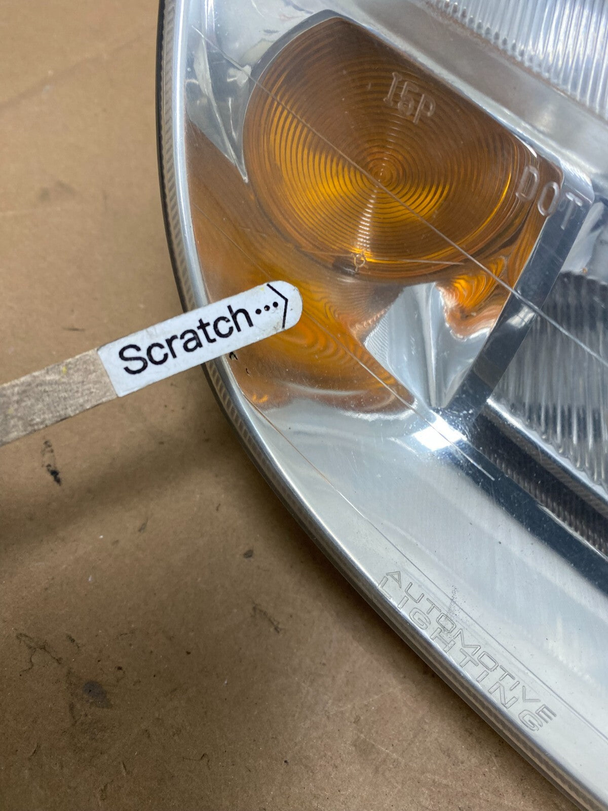 2000 to 2002 Saturn L Series Headlight Right RH Passenger Side H3185 DG13