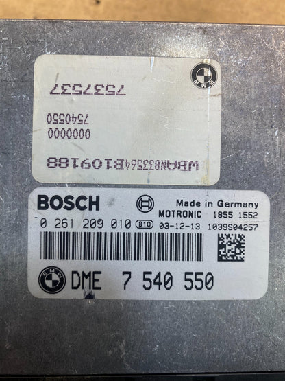 2004-2006 BMW 545i 645i 745i ECM ECU Engine Control Computer Module Oe ac8096 DG2