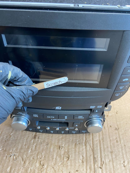2004 2006 Acura TL Screen Display Radio Control Climate Control AF6404 DG1