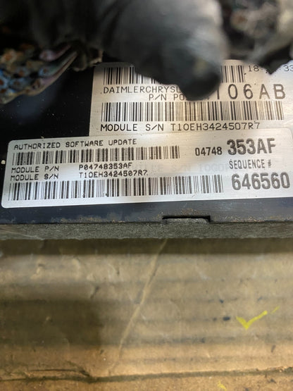 2005 Chrysler Pacifica Engine Control ECM AA5757 DG4