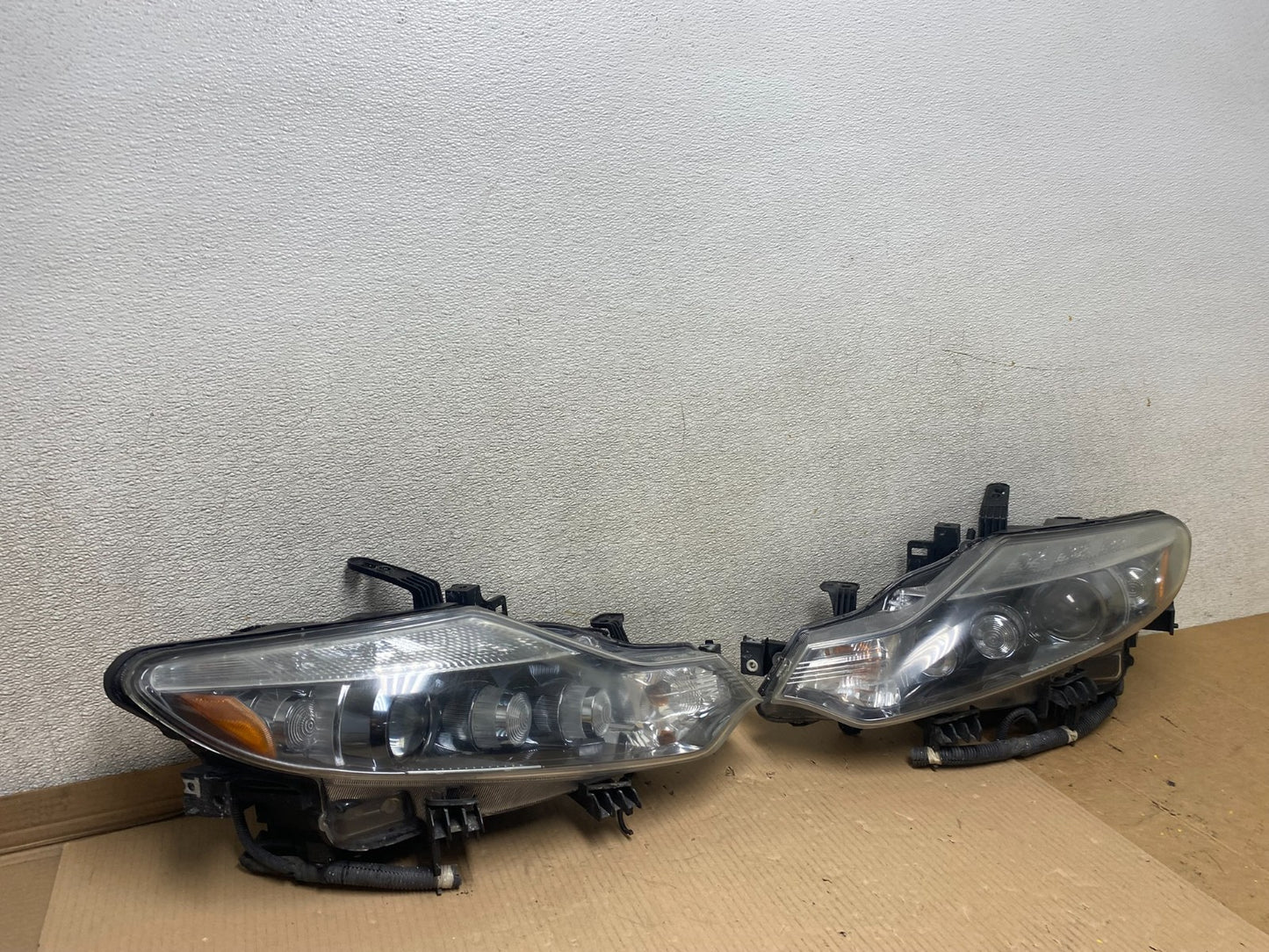 Xenon 2011 2012 2013 2014 Nissan Murano Headlights Left+Right Oem U2595 DW2