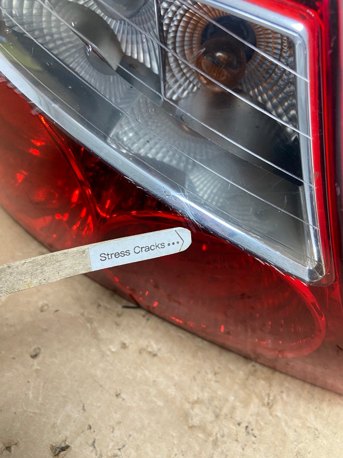 2000 to 2004 Jaguar S-Type Left Driver LH Side Tail Light AF8016 LK4