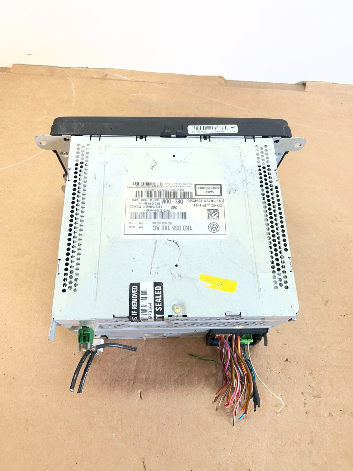 2011 to 2015 Volkswagen Passat Jetta Radio CD Player AM/FM Media ag0805 DG7