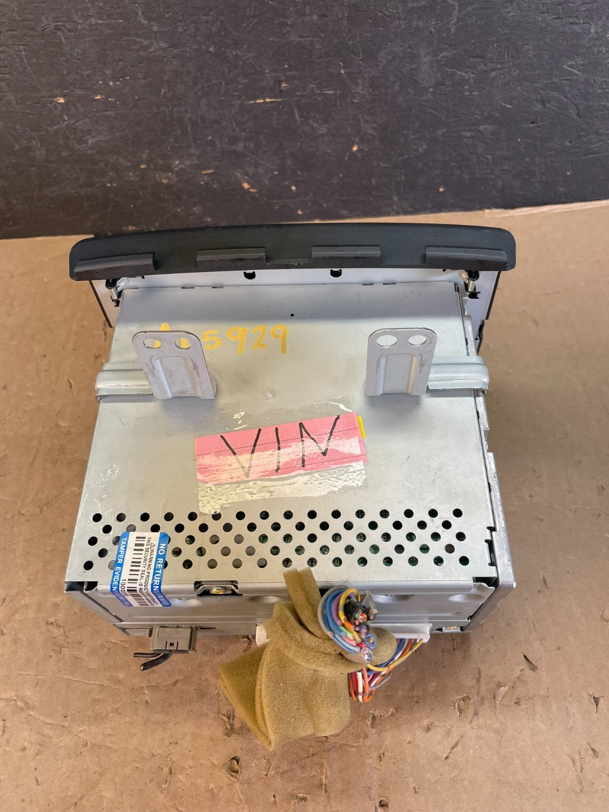 2008-2009 Nissan Rogue Bose Radio Stereo 6 Disc Changer CD Player AD59296