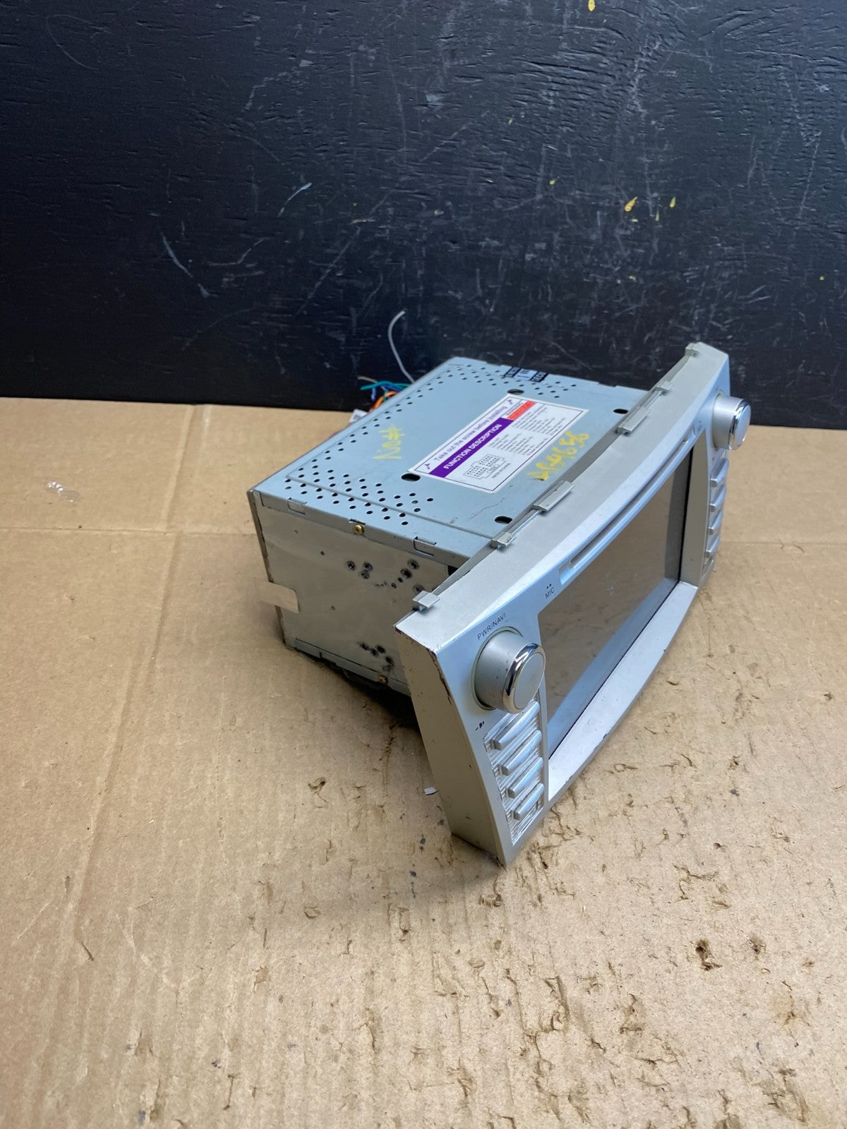 2007 to 2009 Toyota Camry Radio CD Player Climate Control Bezel AB96562