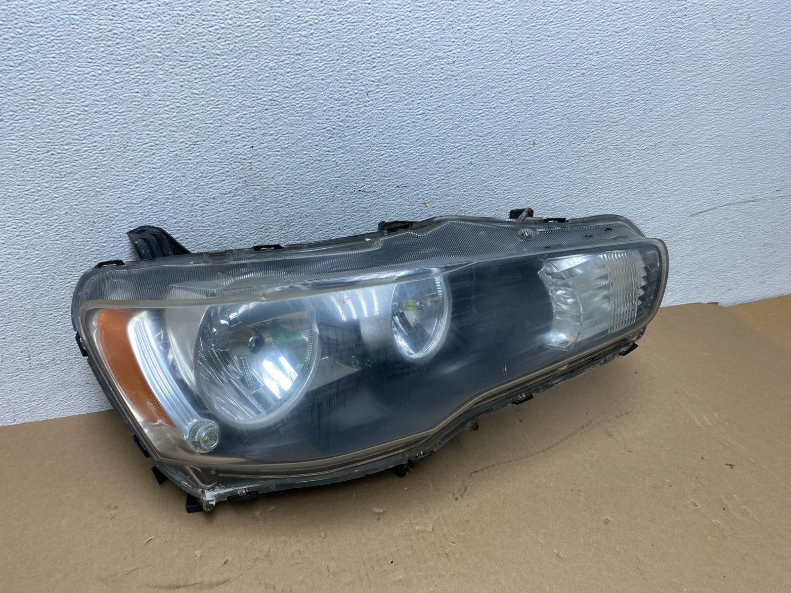 2008-2015 Mitsubishi Lancer Right Passenger Side Headlight Halogen AD6419 DW0