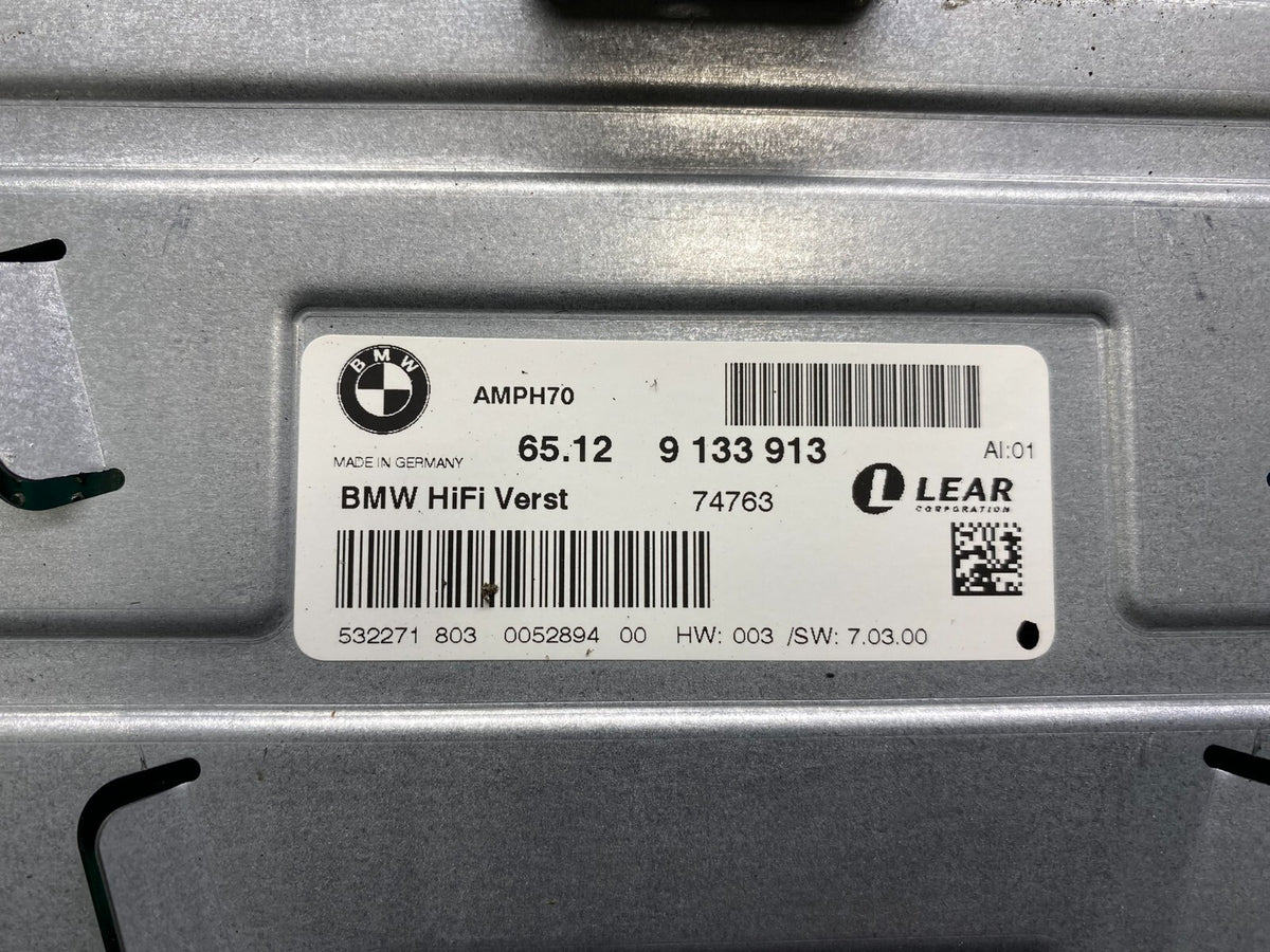 2007-2010 BMW X5 Top HiFi Lear Radio Audio Amplifier Amp N6962 DG2