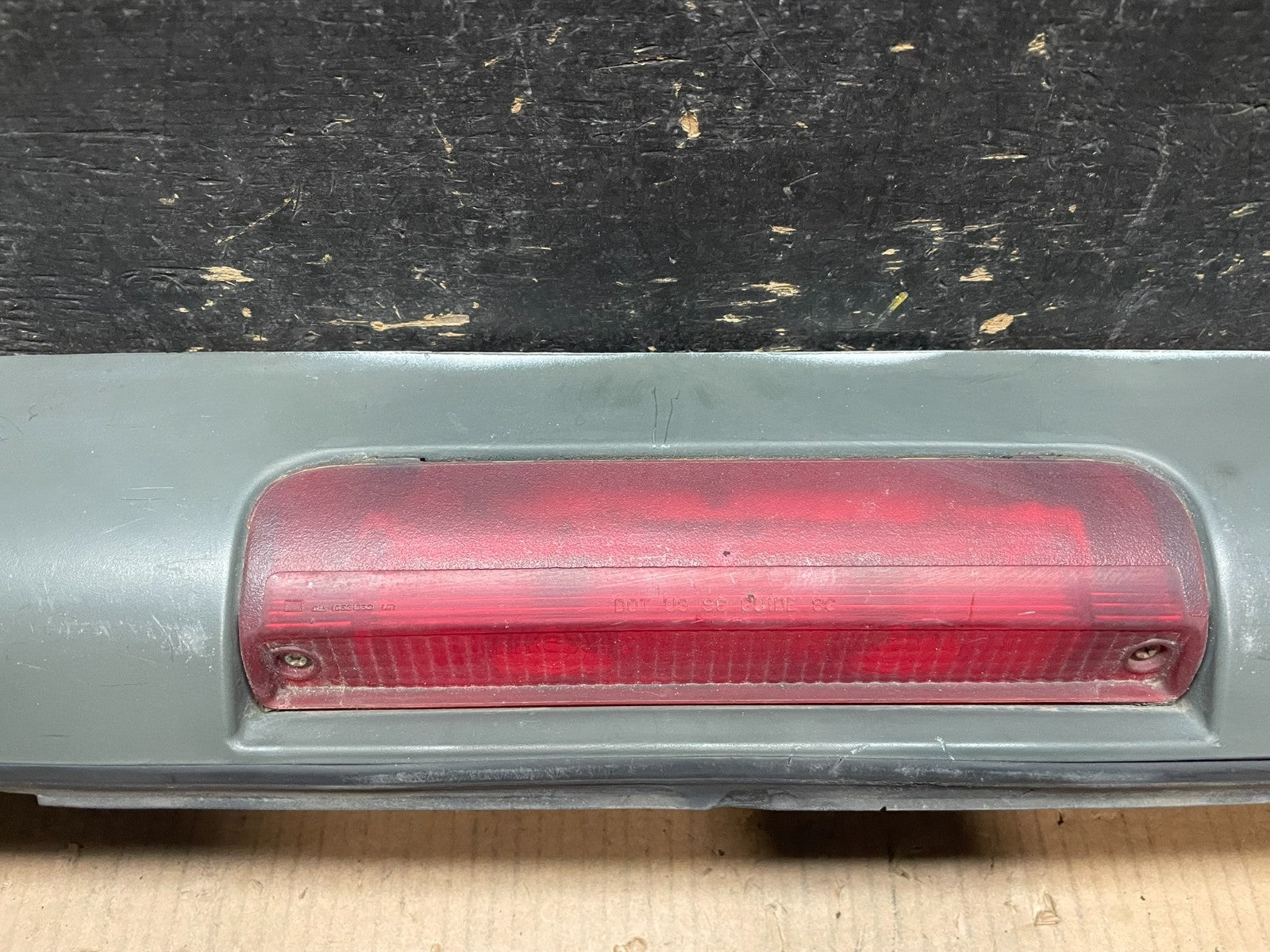 1996 to 2002 Chevrolet Express 3rd Third Brake Light Trim Spoiler Y1912 DG3