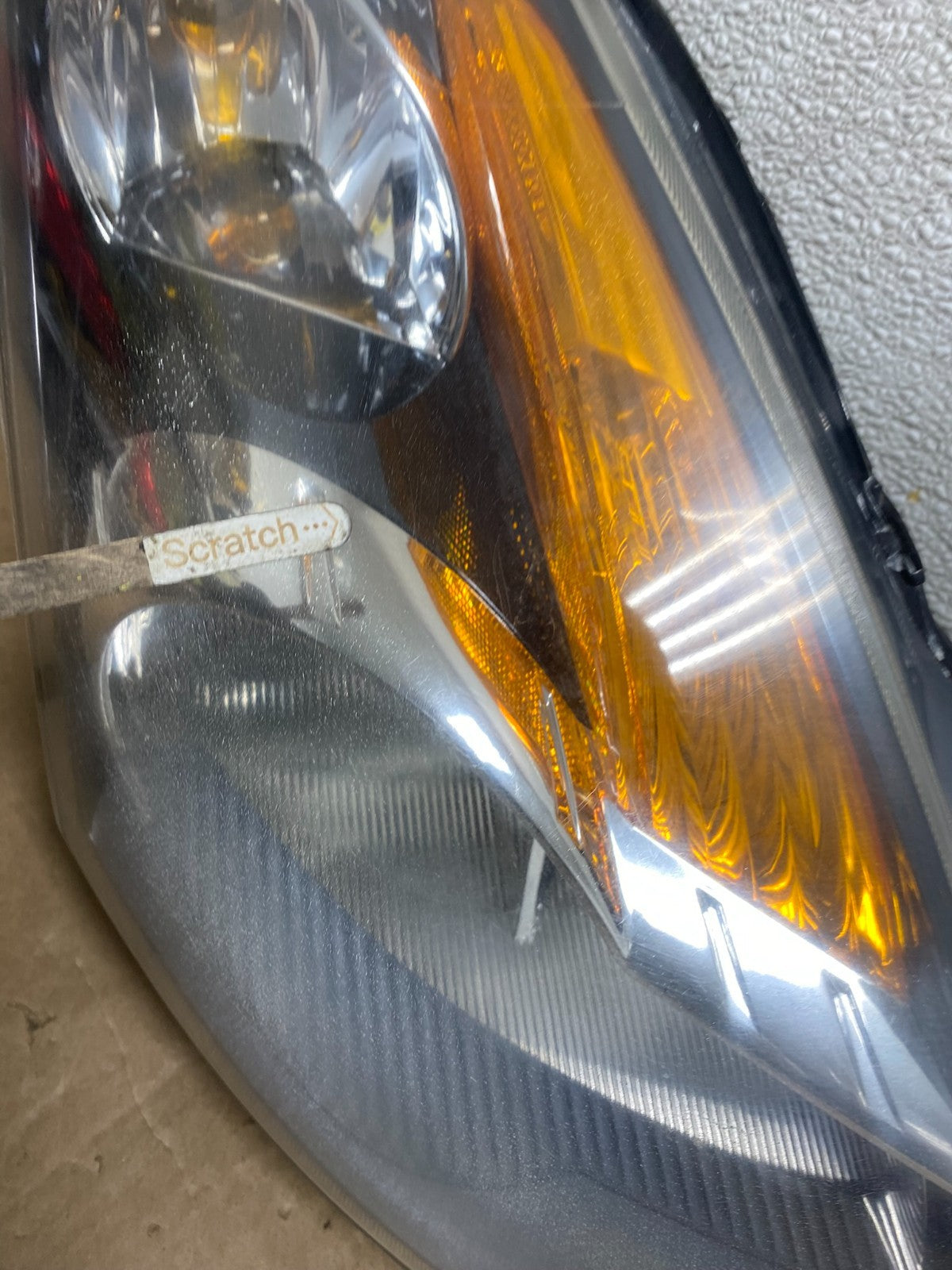 Sedan 2007 2008 2009 Nissan Altima Left+Right Set Headlights W9317 DW3