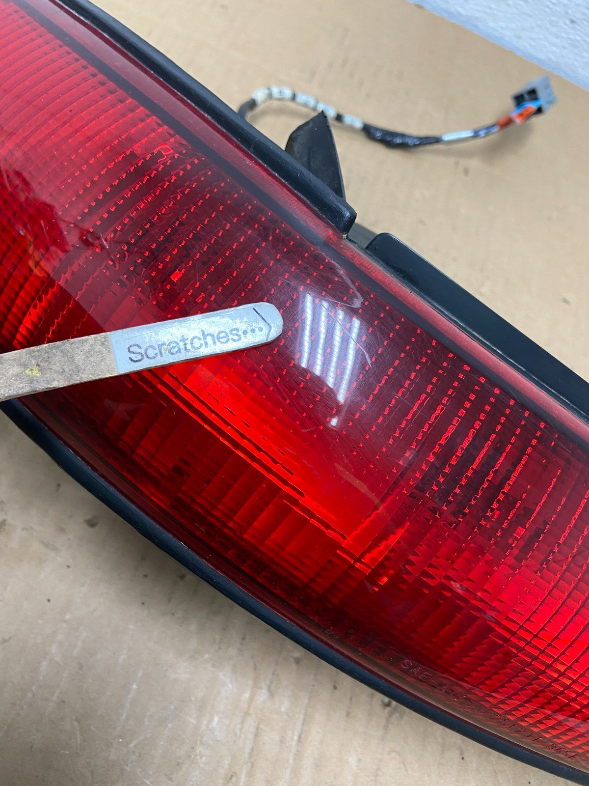 1998 to 1999 Mercury Sable Left Driver LH Side Tail Light AC7536 DG3