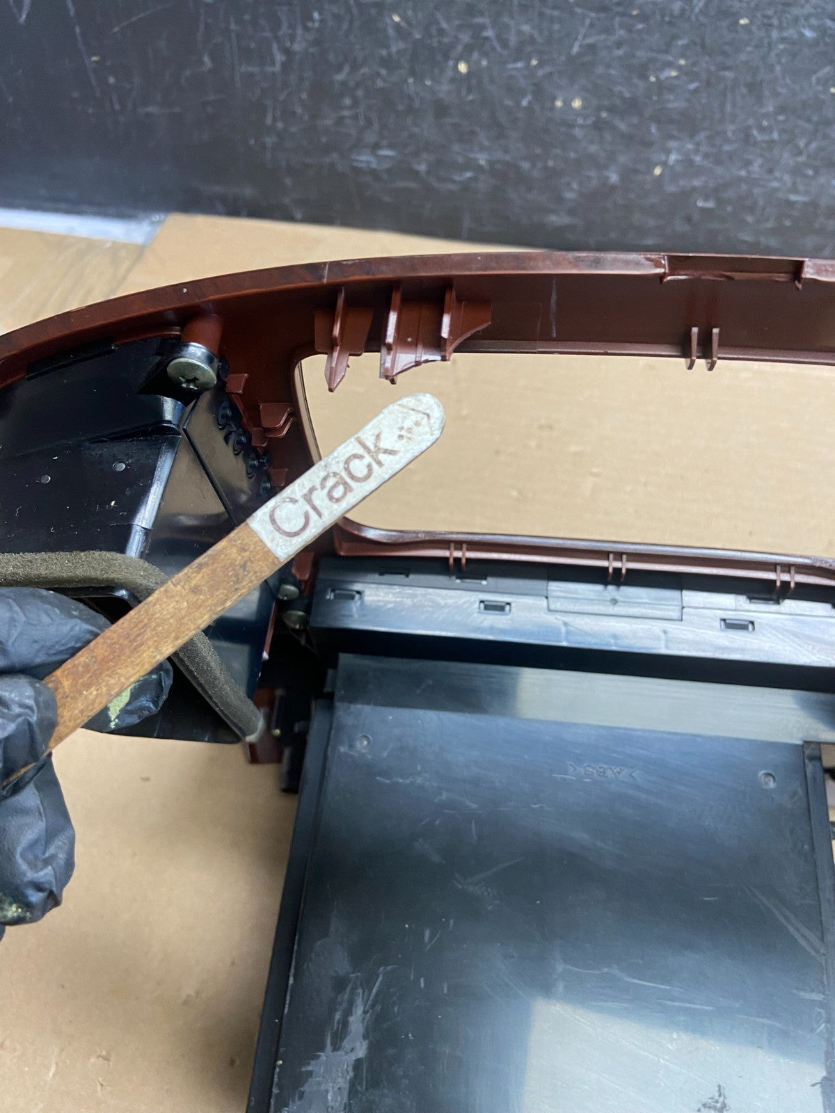 2003 to 2007 Suzuki XL-7 Grand Vitara Radio Bezel Climate Control Trim AG5185 DG6