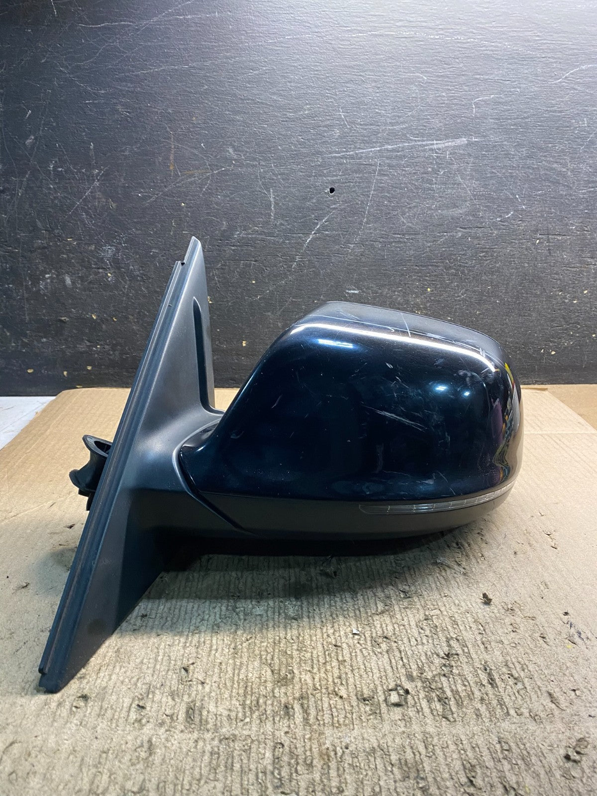 2010 2011 2012 Audi Q7 Left Driver Lh Side View Heated Door Mirror Oem Z2510 MS0