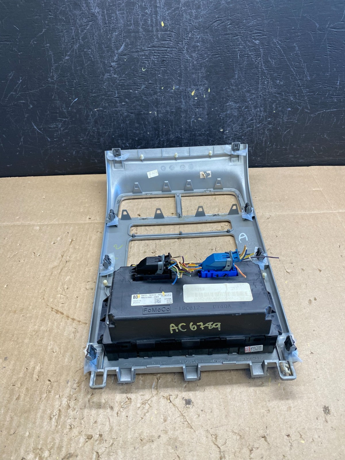 2008-2010 Lincoln MKX Temperature Climate Control Heat Seat Radio Bezel ac67894