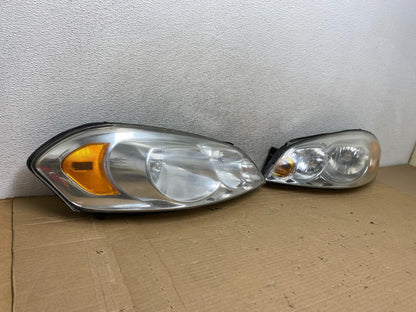 2006 - 2013 Chevrolet Impala Left+Right Set Headlights Halogen AG8150 DW1