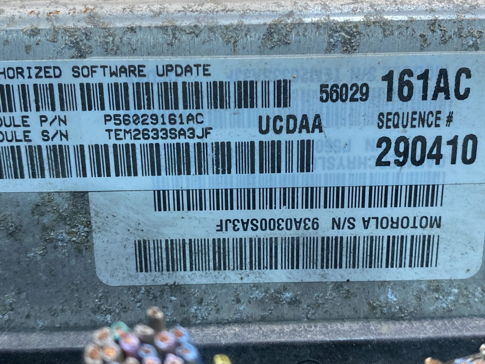 2004 Dodge RAM 1500 5.7L ECU ECM Engine Control Computer Module AF8983 DG2