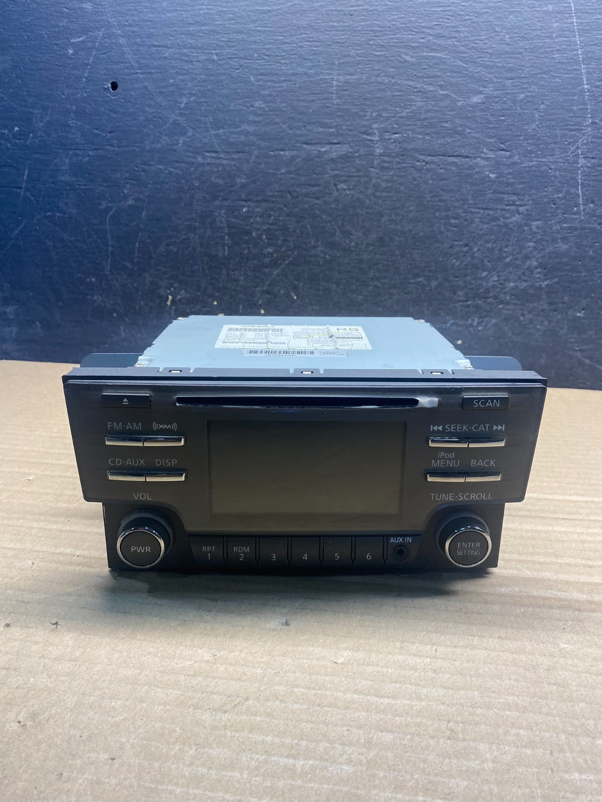 2013 to 2014 Nissan Sentra Radio CD Player AM/FM 28185-3ra2b AF3843 DW0