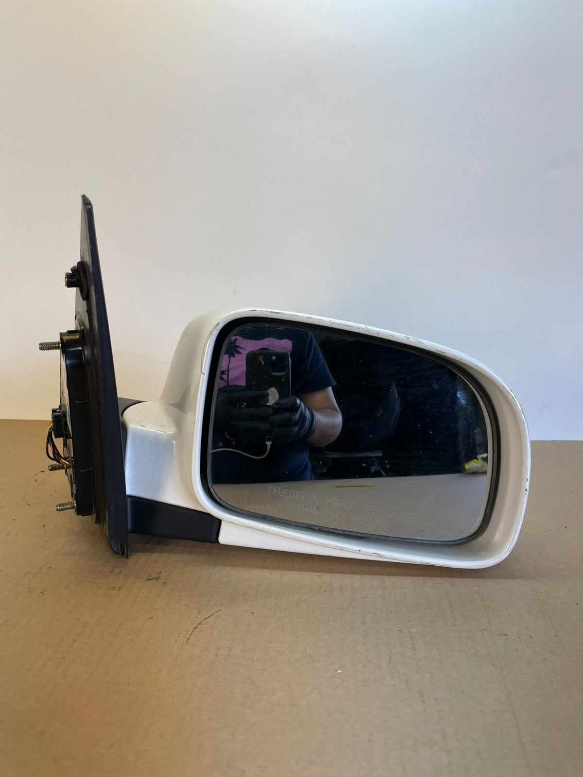 2007 to 2012 Hyundai Santa Fe Right Pasenger RH Side View Mirror Power AI3994 DW7