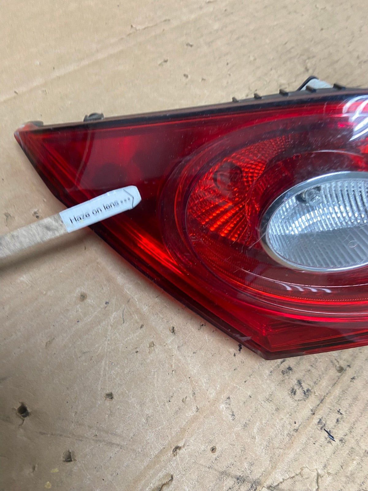 2009-2012 Volkswagen CC Left Driver LH Side Tail Light Inner Trunk AD1115 LK4