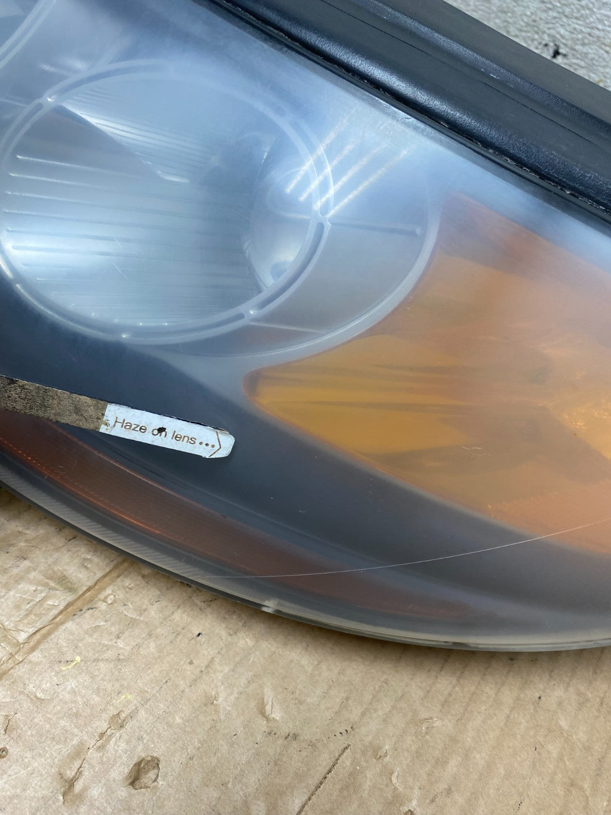 2007 2008 2009 Hyundai Santa Fe Left Driver LH Halogen Headlight AI6627 DW4